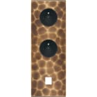 MODELEC - Façade Fascination Laiton Onde Triple Verticale PC Pc M1