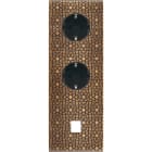 MODELEC - Façade Fascination Laiton Atlas Triple Verticale PCK Pck M1