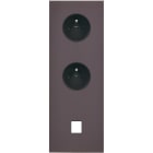 MODELEC - Façade Désir Anthracite Mat Triple Verticale PC Pc 1 Media