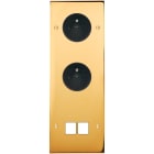 MODELEC - Façade Confidence Laiton Or Miroir Triple Verticale PC Pc M2 à Vis