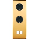 MODELEC - Façade Confidence Laiton Or Miroir Triple Verticale PCK Pck M2
