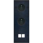 MODELEC - Façade Fascination Laiton Ombre Triple Verticale PC Pc M2 à Vis