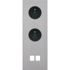 MODELEC - Façade Désir Alu Mat Triple Verticale PC Pc 2 Medias