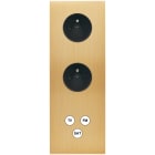 MODELEC - Façade Confidence Laiton Brosse Triple Verticale PC Pc C3