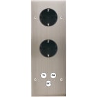 MODELEC - Façade Confidence Laiton Nickel Satine Triple Verticale Pckpckc3 V