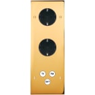 MODELEC - Façade Confidence Laiton Or Miroir Triple Verticale PCK Pck C3 V