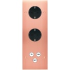 MODELEC - Façade Confidence Laiton Cuivre Satine Triple Verticale PCK Pck C3 V