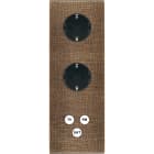 MODELEC - Façade Fascination Laiton Coslan Triple Verticale PCK Pck C3