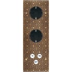 MODELEC - Façade Fascination Laiton Atlas Triple Verticale Pckpckc3 V