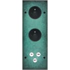 MODELEC - Façade Fascination Laiton Jade Triple Verticale PC Pc C3 à Vis