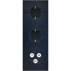 MODELEC - Façade Fascination Laiton Ombre Triple Verticale Pckpckc3 V