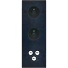 MODELEC - Façade Fascination Laiton Ombre Triple Verticale PC Pc C3 à Vis