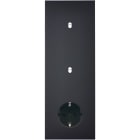 MODELEC - Façade Confidence Laiton Noir Mat Triple Verticale B1 B1 Pck