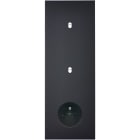 MODELEC - Façade Confidence Laiton Noir Triple Verticale 1 Basculeur 1 Basculeur PC