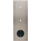 MODELEC - Façade Confidence Laiton Nickel Satine Triple Verticale B1B1Pck