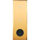MODELEC - Façade Confidence Laiton Or Miroir Triple Verticale 1 Basculeur 1 Basculeur PC