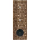 MODELEC - Façade Fascination Laiton Atlas Triple Verticale 1 Basculeur 1 Basculeur PC