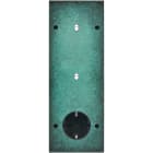 MODELEC - Façade Fascination Laiton Jade Triple Verticale B1B1Pck V