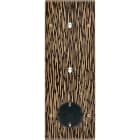MODELEC - Façade Fascination Laiton Fauve Triple Verticale B1B1Pck V