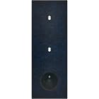 MODELEC - Façade Fascination Laiton Ombre Triple Verticale 1 Basculeur 1 Basculeur PC