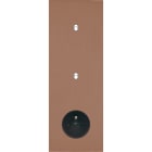 MODELEC - Façade Désir Moka Mat Triple Verticale 1 Basculeur 1 Basculeur Pc