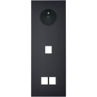 MODELEC - Façade Confidence Laiton Noir Mat Mat Triple Verticale PC M1 M2