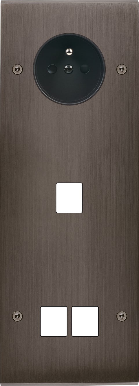 MODELEC - Façade Confidence Laiton Canon De Fusil Triple Verticale PC M1 M2 Vis