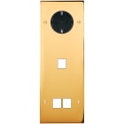 MODELEC - Façade Confidence Laiton Or Miroir Triple Verticale PCK M1 M2 à Vis