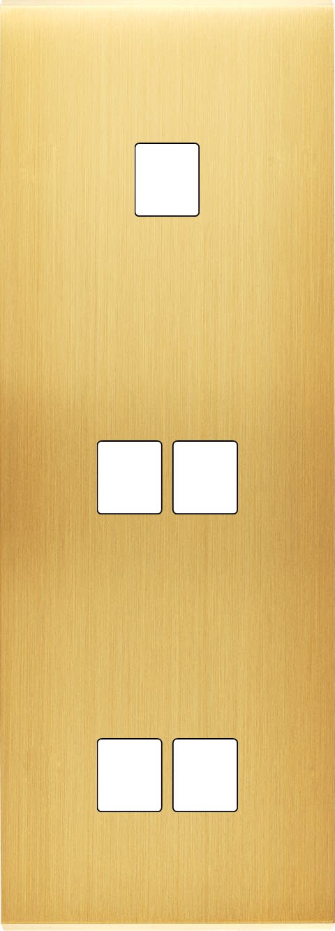 MODELEC - Façade Confidence Laiton Sat Triple Verticale M1 M2 M2