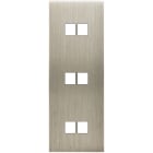MODELEC - Façade Confidence Laiton Acier Triple Verticale M2 M2 M2