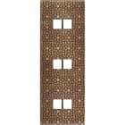 MODELEC - Façade Fascination Laiton Atlas Triple Verticale M2 M2 M2