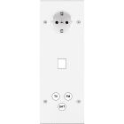 MODELEC - Façade Confidence Laiton Blanc Triple Verticale Pckm1C3 V