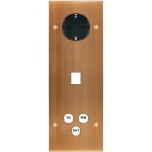 MODELEC - Façade Confidence Laiton Bronze Triple Verticale Pckm1C3 V