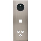 MODELEC - Façade Confidence Laiton Nickel Satine Triple Verticale PC M1 C3