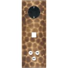 MODELEC - Façade Fascination Laiton Onde Triple Verticale Pckm1C3 V