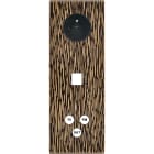 MODELEC - Façade Fascination Laiton Fauve Triple Verticale PC M1 C3