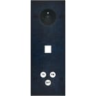 MODELEC - Façade Fascination Laiton Ombre Triple Verticale PC M1 C3 à Vis