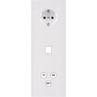 MODELEC - Façade Désir Blanc Mat Triple Verticale PCK M1 C3