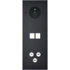 MODELEC - Façade Confidence Laiton Noir Mat Triple Verticale PC M2 C3 à Vis