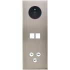 MODELEC - Façade Confidence Laiton Nickel Satine Triple Verticale PC M2 C3