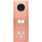 MODELEC - Façade Confidence Laiton Cuivre Satine Triple Verticale PCK M2 C3