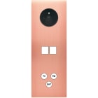 MODELEC - Façade Confidence Laiton Cuivre Satine Triple Verticale PC M2 C3