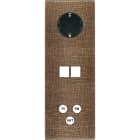 MODELEC - Façade Fascination Laiton Coslan Triple Verticale PCK M2 C3