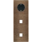 MODELEC - Façade Fascination Laiton Coslan Triple Verticale PCK M1 M1