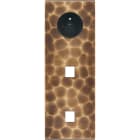 MODELEC - Façade Fascination Laiton Onde Triple Verticale PC M1 M1 Mag