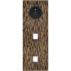 MODELEC - Façade Fascination Laiton Fauve Triple Verticale PC M1 M1 Mag