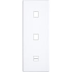 MODELEC - Façade Hitera Blanc Triple Verticale M1 M1 U1