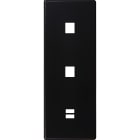 MODELEC - Façade Hitera Noir Triple Verticale M1 M1 U1