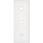 MODELEC - Façade Hitera Terrazzo Blanc Triple Verticale M1 M1 U1