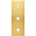 MODELEC - Façade Confidence Laiton Satine Triple Verticale U1 M1 M1